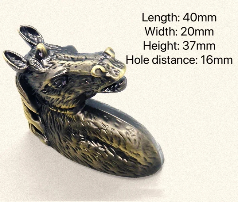 

Мебельные ручки в форме лошади, ручки для ящиков в стиле ретро, черные и серые ручки для шкафов и ящиков, ручки для шкафов и ящиков из сплава Zic