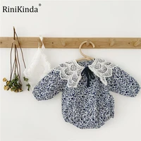 rinikinda fashion baby girls romper cotton long sleeve ruffles baby rompers infant playsuit jumpsuits cute newborn clothes