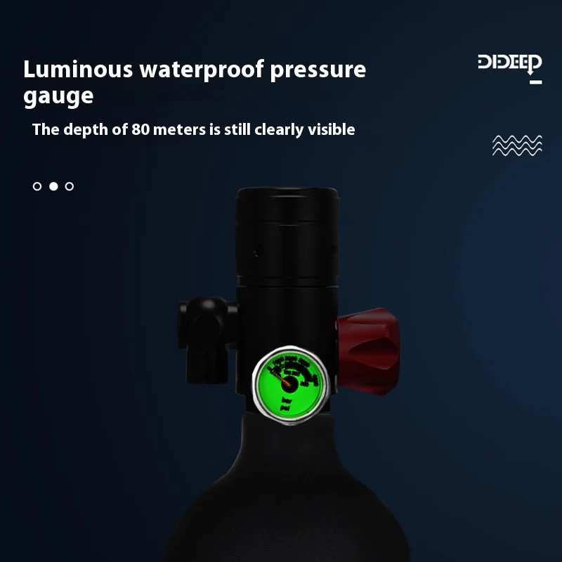 Мини-резервуар для подводного плавания на 1 л