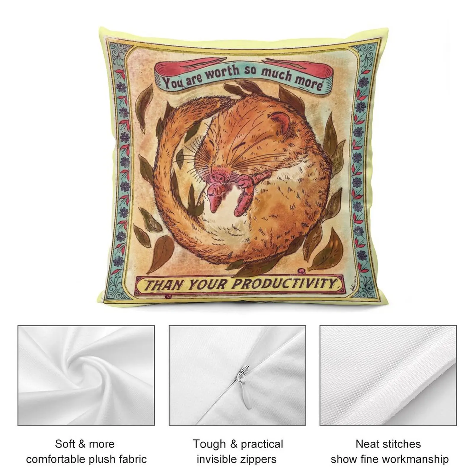 Вы стоит больше чем ваша производительность-Противоударная подушка в стиле