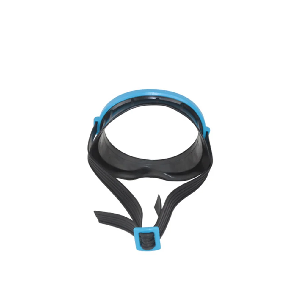 

1 Pc Diving Mask Waterproof Glass Swim Goggle PE Plastic Frame Swimming Mask Anti-Fog Dive Goggle (Blue)