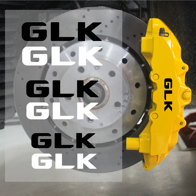 Наклейки на клещевые Штангенциркули для Mercedes Benz GLK Class GLK200 GLK220 GLK250 GLK280 GLK300 GLK320 GLK350 CDI 4-Matic