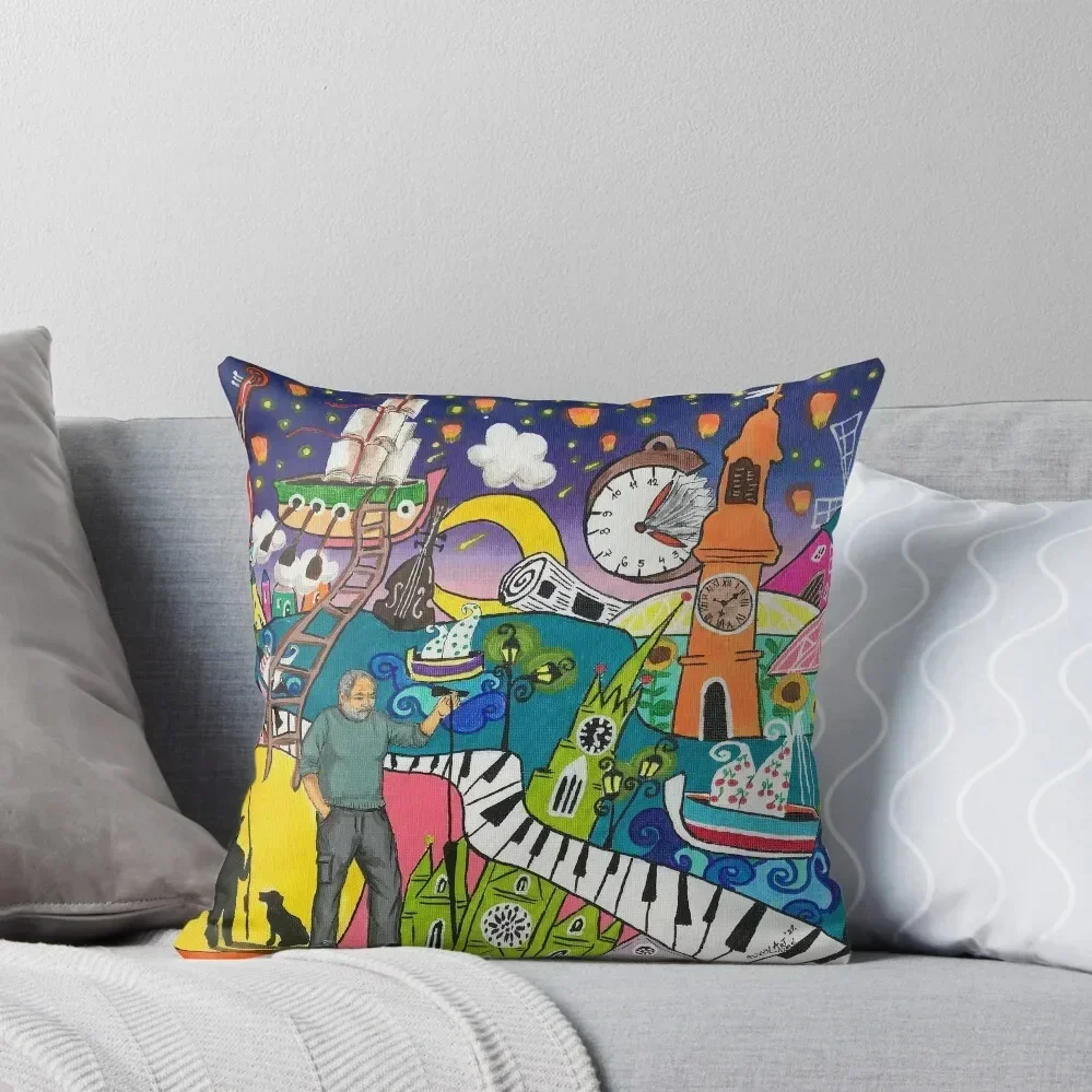 Декоративная наволочка Djordje Balasevic Noc kad sam preplivao Dunav 30x30 см