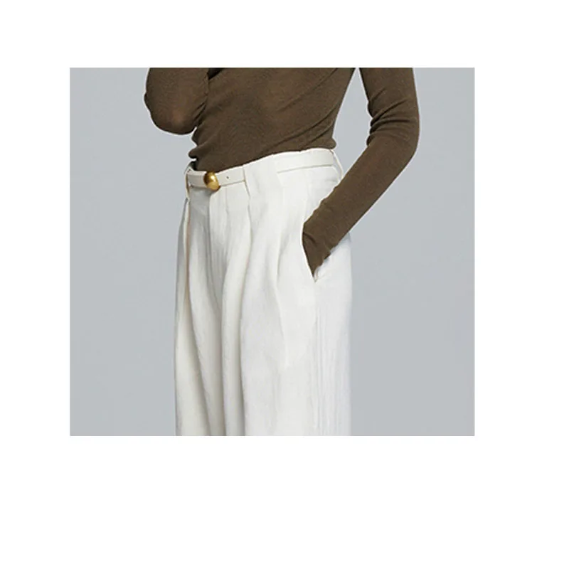 Легкие роскошные атласные триацетатные женские прямые брюки темпераментные