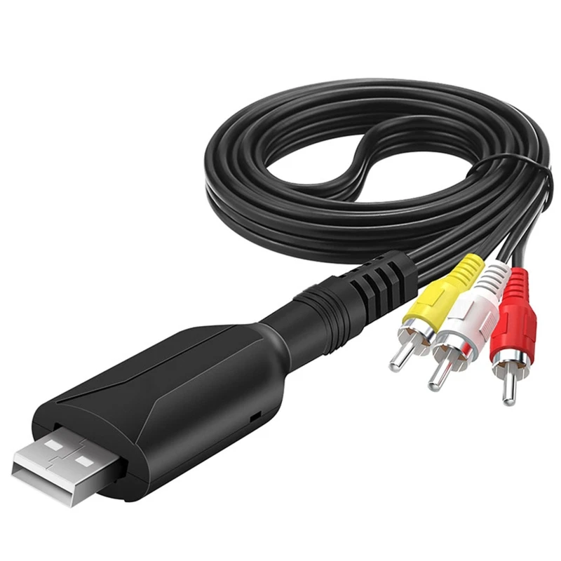 

USB 2,0 Карта видеозахвата AV композитный кабель-адаптер 3RCA Для USB-захвата