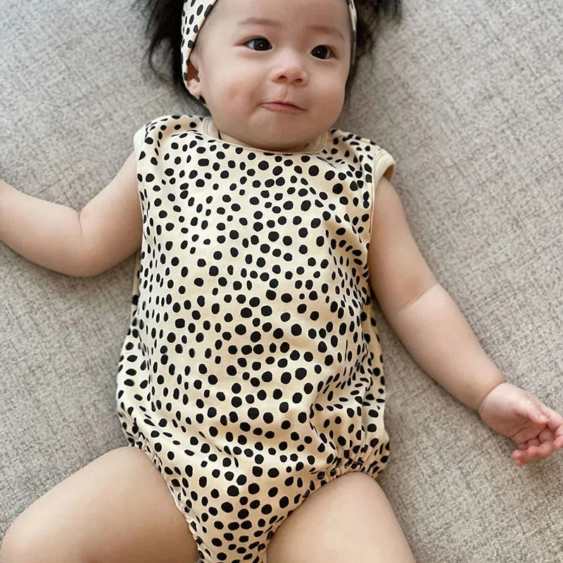 Baby Clothes Sleeveless Suspenders One 