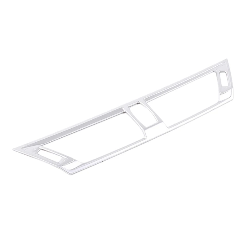 

Car Chrome ABS Central Control Air Outlet Frame Cover Trim For-BMW X1 2011-2015