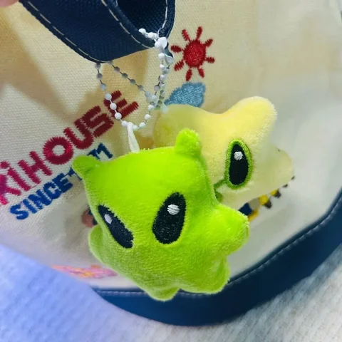 Плюшевый брелок звезда 1/2 шт.