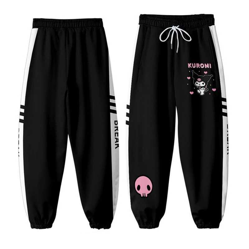 

Длинные брюки в стиле аниме «Hello Kitty» для девочек-подростков