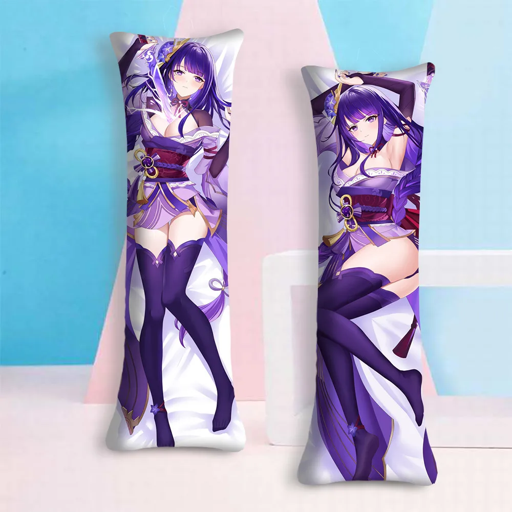 

Чехол для подушки Genshin Impact Dakimakura обнимающая наволочка с изображением героев мультфильма «периферия игры вельзебюль рауден»