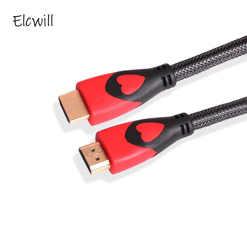 

1.5M/3M/5M HDMI-compatible to HDMI-compatible Cable 4k 3D HD 4K 1080P Video Cable for PS3 Projector Computer HDTV Laptop
