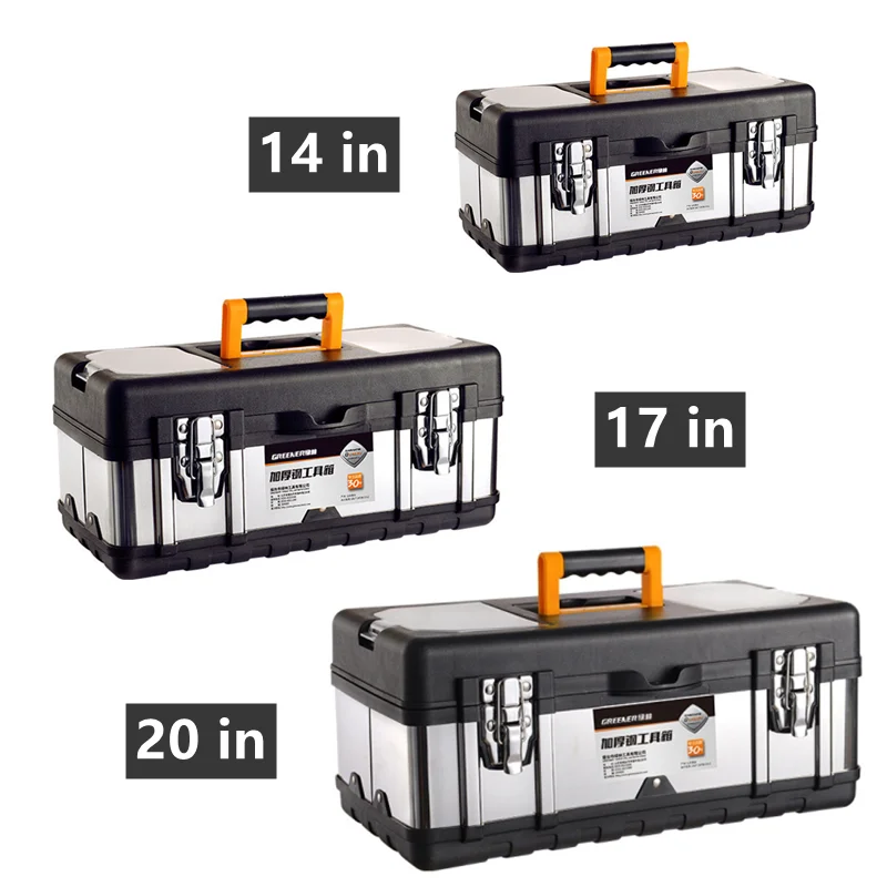 

Suitcase Tools Box Professional Storage Plastic Waterproof For Garage Aluminum Toolbox Industrial Grade Multif Outdoor Tool Case