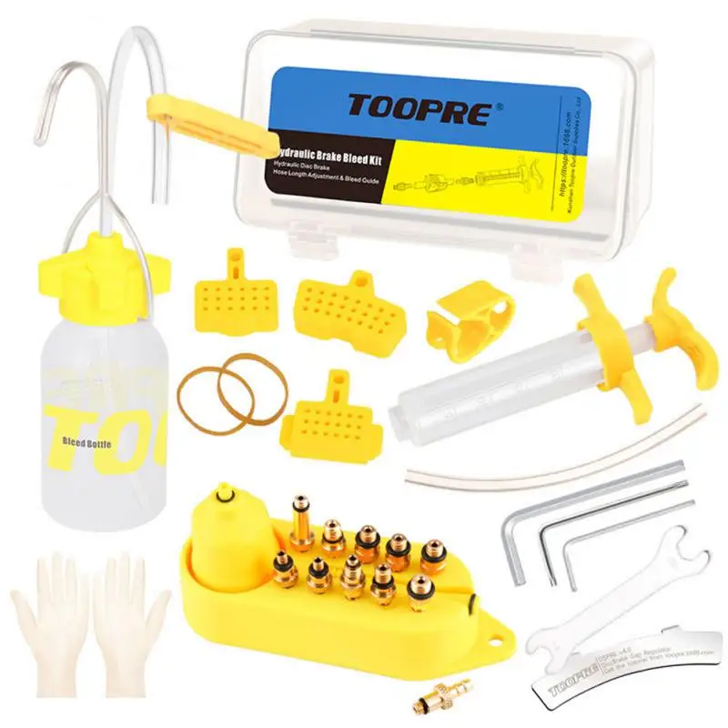 

Universal Bicycle Hydraulic Disc Brake Oil Bleed Kit Tools For SRAM Avid MAGURA Series MTB Road Bike Brake Repair Tool