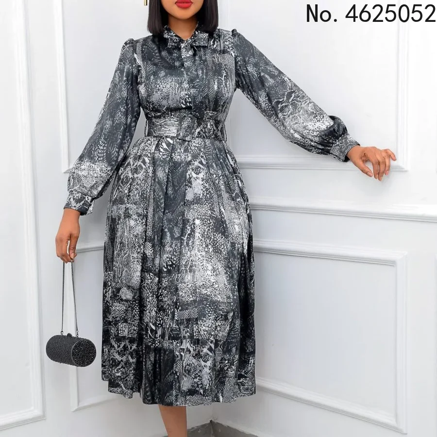 Африканские платья с принтом Дашики для женщин одежда в стиле хиппи восточная