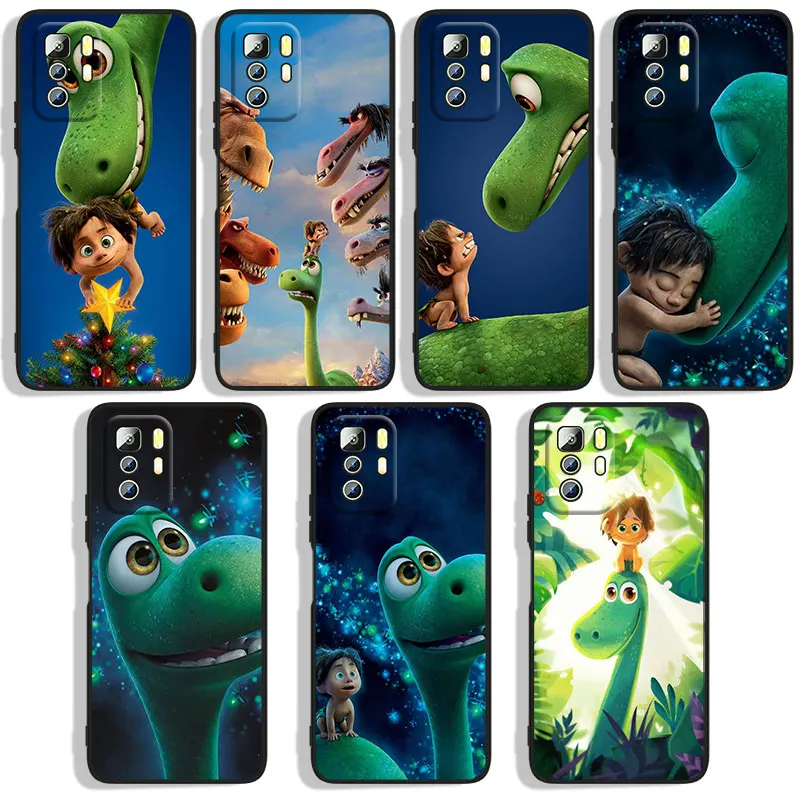 

Disney Dinosaur Phone Case For Xiaomi Redmi Note 4X 5 5A(32GB) 6 7 8T 8 9 9T 9Pro Max 9S Pro Black Funda Cover Soft Silicone