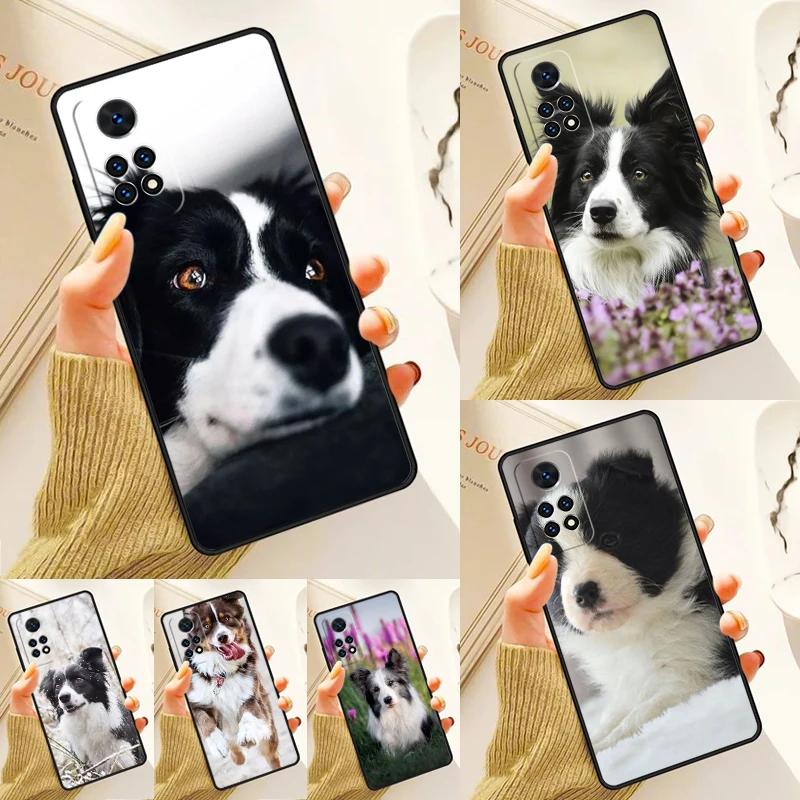 Чехол Collie Dog для Samsung Galaxy S24 Plus S23 S20 S21FE Lite S22 Ultra Note 20 S8 S9 S10