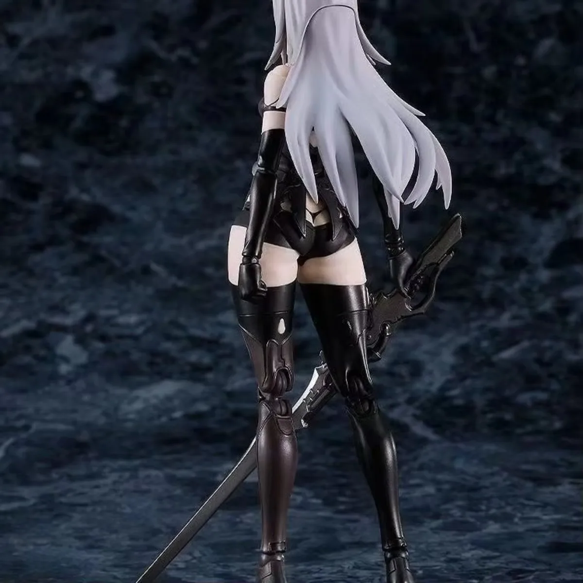 Фото В наличии: Коллекционная подвижная фигурка KO Max Factory Figma A2 NieR Automata – идеальный подарок на день рождения для фанатов игр и аниме №4