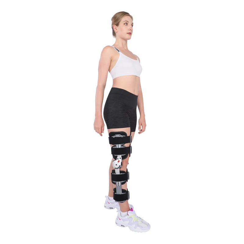 

TJ-KM005 Fracture Fixation Ligament Strain Knee Support Lower Limb Orthosis Brace Surgery Knee Immobilizer Leg Support