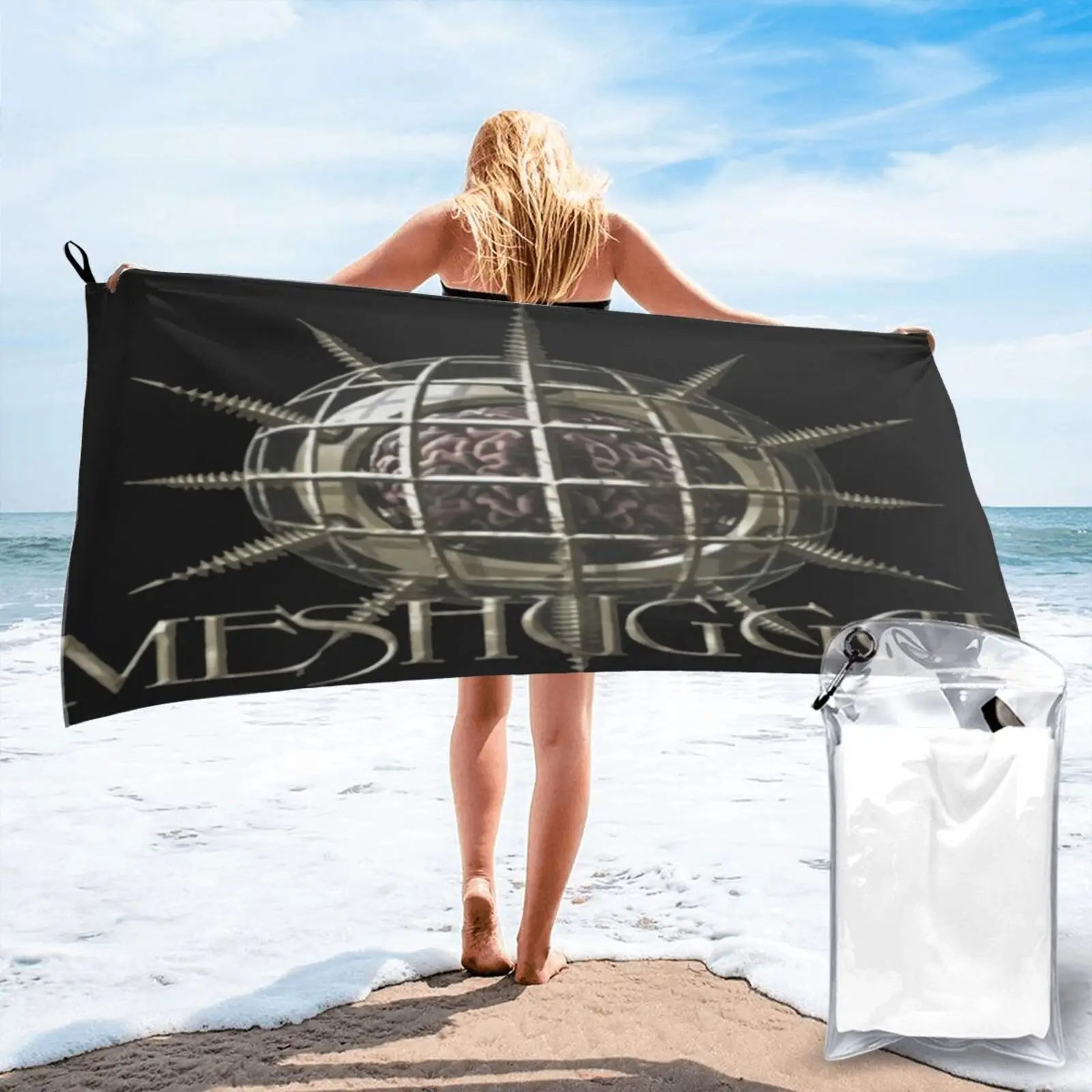 

Пляжное полотенце Meshuggah chaoсферическая металлическая лента, Большое пляжное полотенце, пляжное полотенце, пляжное полотенце для спа, кухонн...