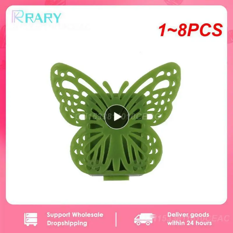 

1-8 шт., Невидимые Самоклеящиеся зажимы для растений