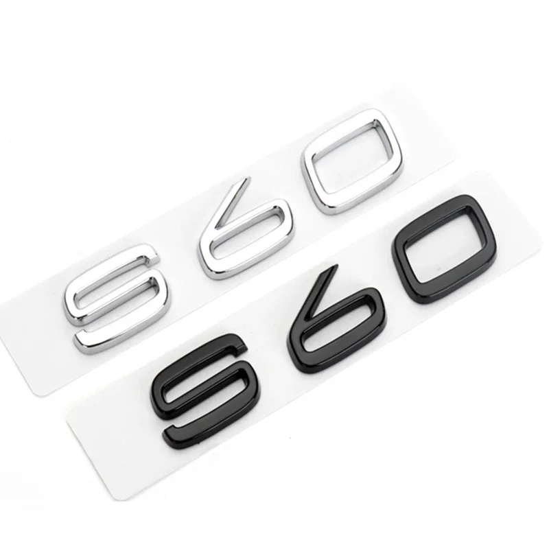 ABS боковая наклейка на кузов автомобиля задний багажник эмблема с буквами для Volvo