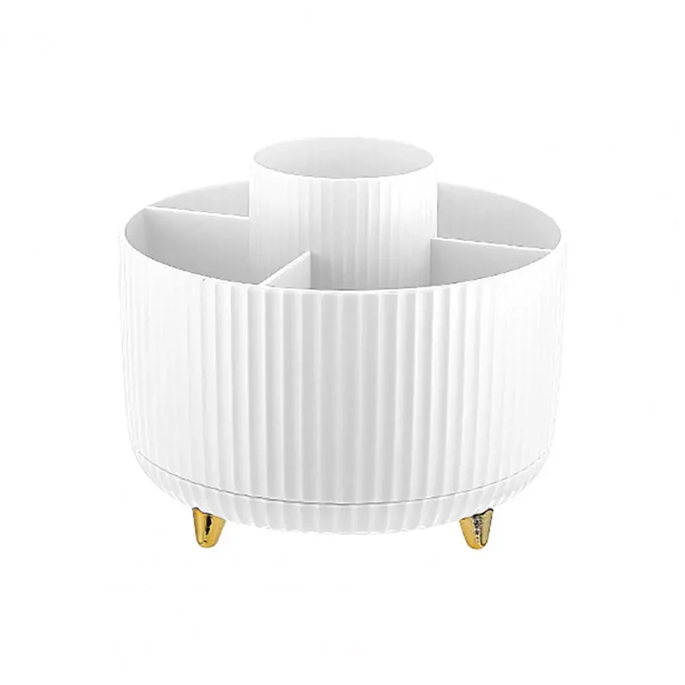 

NEW2023 Open Design Plastic Keep Tidy Home Dressing Table Makeup Brush Pencil Case Desktop Organizer for Daily Use