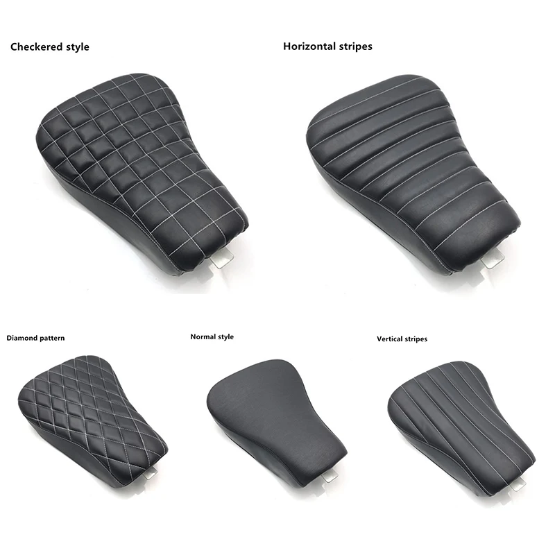 1pc High quality Motorcycle Saddle Driver Seat Front Solo Cushion For Harley Sportster XL883 XL1200 X48 72 2004-2019 - купить по