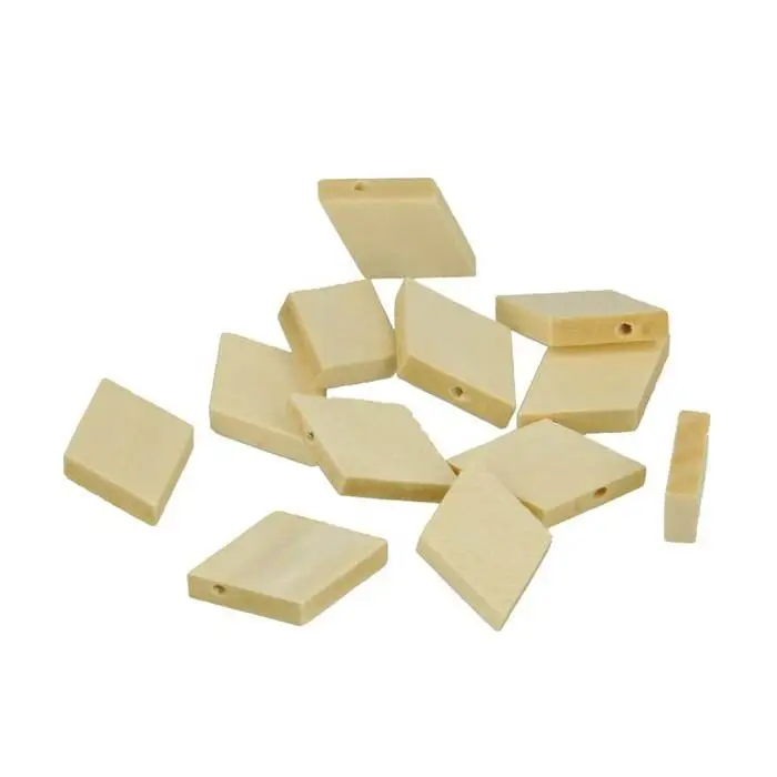 7 алмазных деревянных бусин 30 мм |