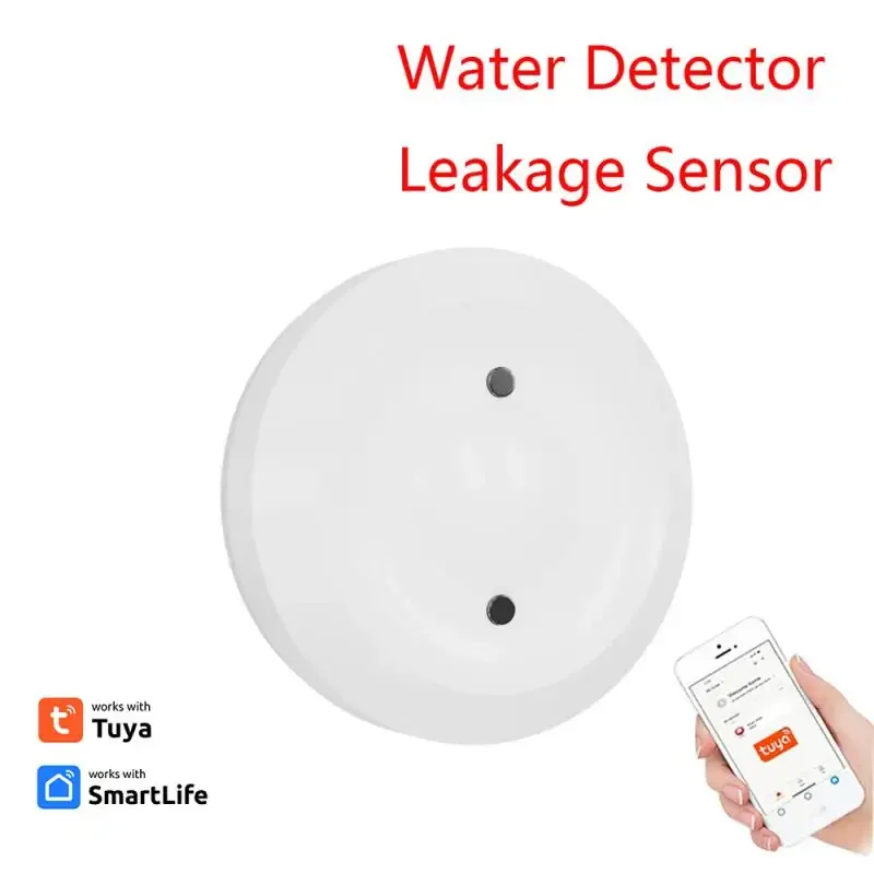 ZigBee3.0 Tuya Water Leak Detector Flood Sensor Tank Full Linkage Alarm Smart Life APP Remote Monitoring