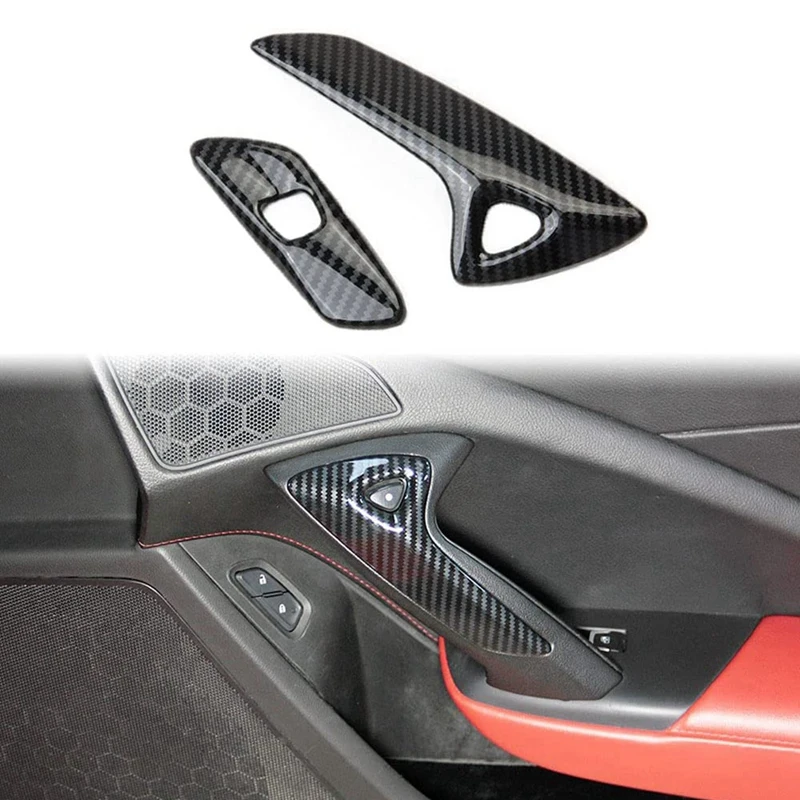 

Car Door Handle Cover For Chevrolet Corvette C7 2014 2015 2016 2017 2018 2019 Accessories ABS Carbon Fiber