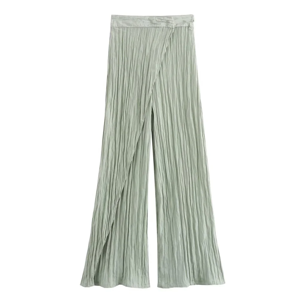 Повседневный летний женский модный комплект: свободный топ с длинными рукавами и