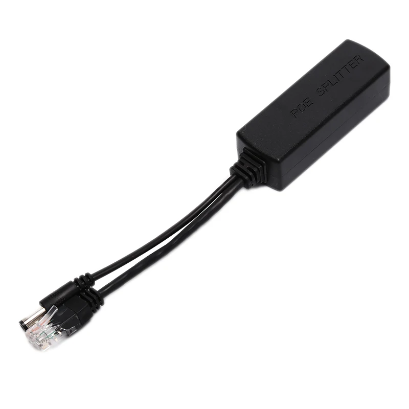 

1 шт., 48 В до 12 В, 1A-2A от гнездового разъема RJ45, длиной 155 мм, длиной 100 м, стандартная мощность через Ethernet