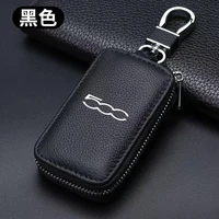 for fiat 500 500x 500l 500c nuova 500d 500f 500l 500r leather key case cover auto accessories