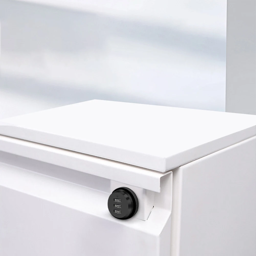 

Cabinet Password Lock Desk Drawer Three Interlock File Cabinet Mechanical Digital Password Lock Three Long Rod Front Lock