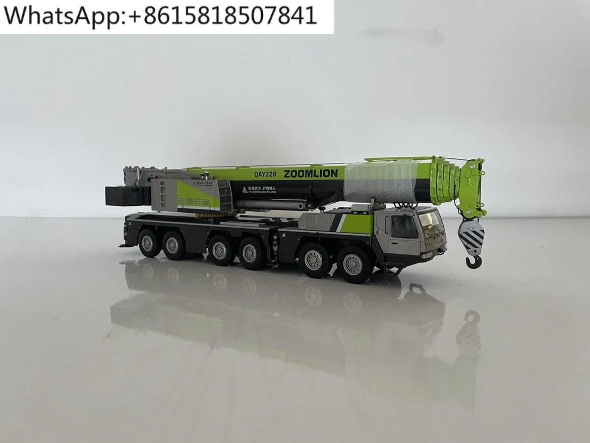 1:50 Новая модель Zoomlion QAY220 Ton Milan Aurora Green Crane