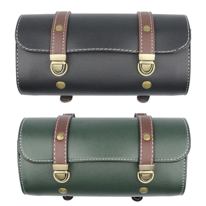 

Dropship Vintage Tail Bag PU Cycling Bag Saddle Pouch Rear Pannier