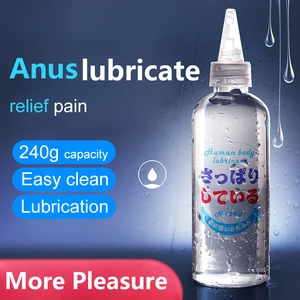 240g Anal Lubricant For Men Women Gay Fisting Lube Anus Sex Anti-Pain Lubrication Body Massage Oil G