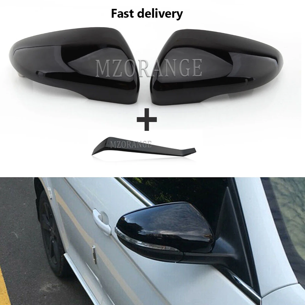 For VW MK6 Golf 6 GTI 2009-2019 Rearview Mirror Caps Cover For Volkswagen Rear View Mirrors Case Tools Trim Holder Accessories