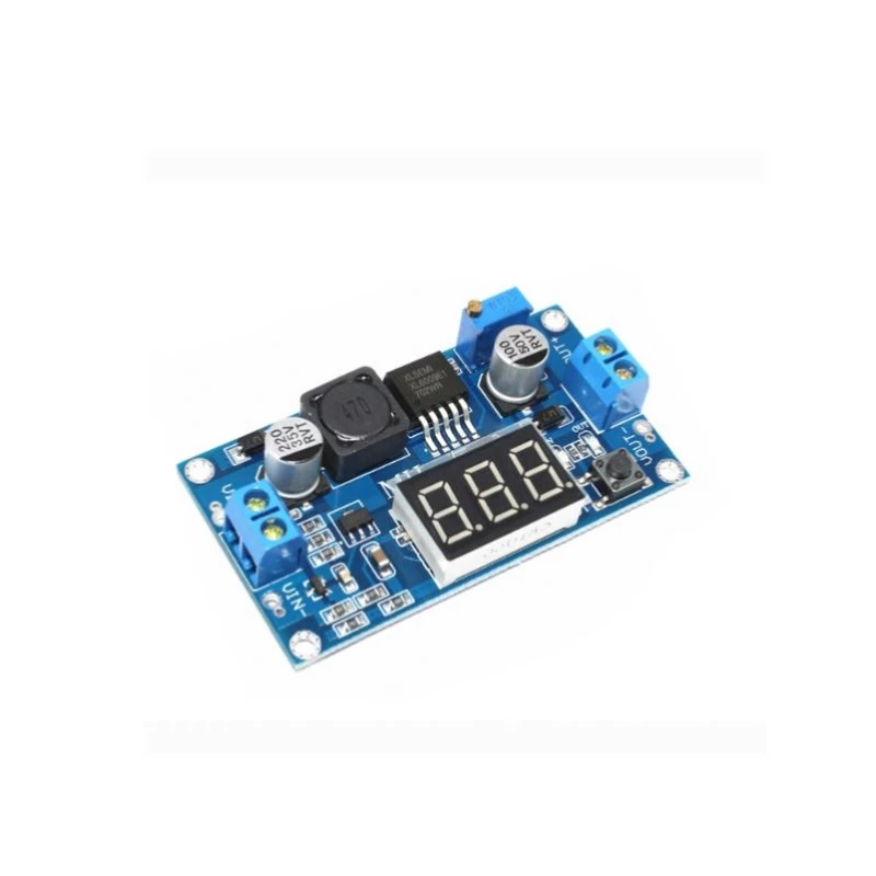 

50pcs XL6009 Boost Step-up Module Power Supply LED Voltmeter Adjustable boost module Integrated Circuits