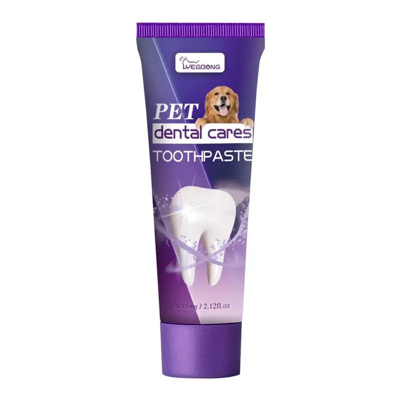 

Safe Dog Teeth Cleaning Toothpaste 60g Dog Teeth Cleaning Gel Safe Dog Toothpaste Reduces Teeth Dirt Buildup Cleans Teeth