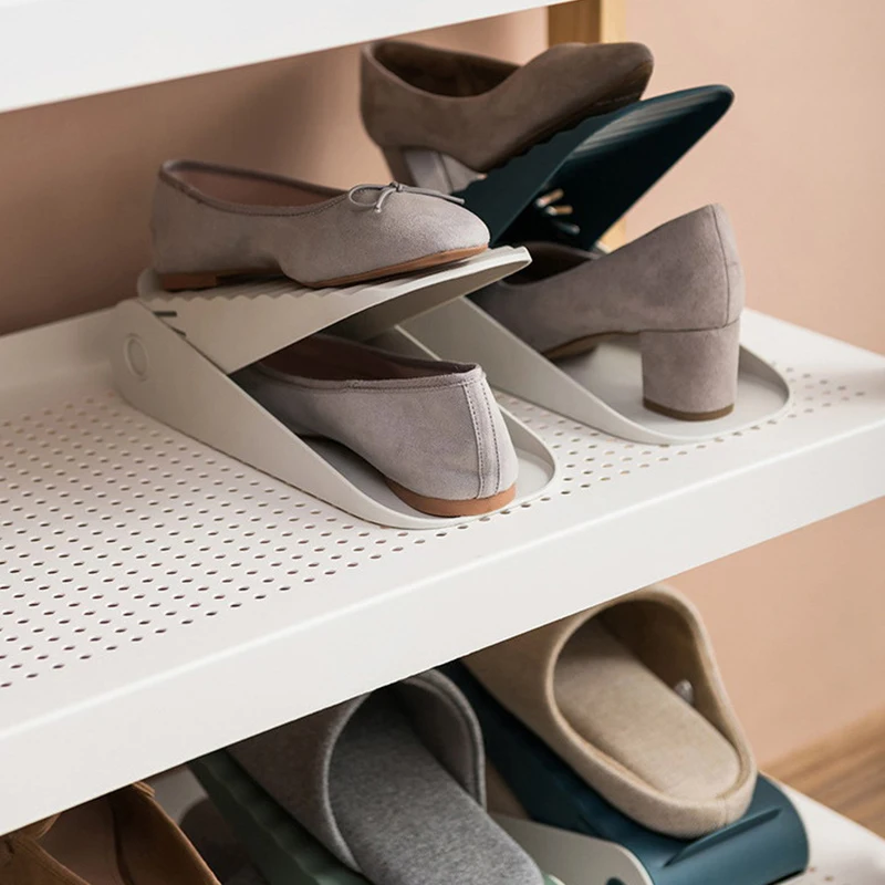 1 шт. двухслойная регулируемая полка для обуви | Дом и сад