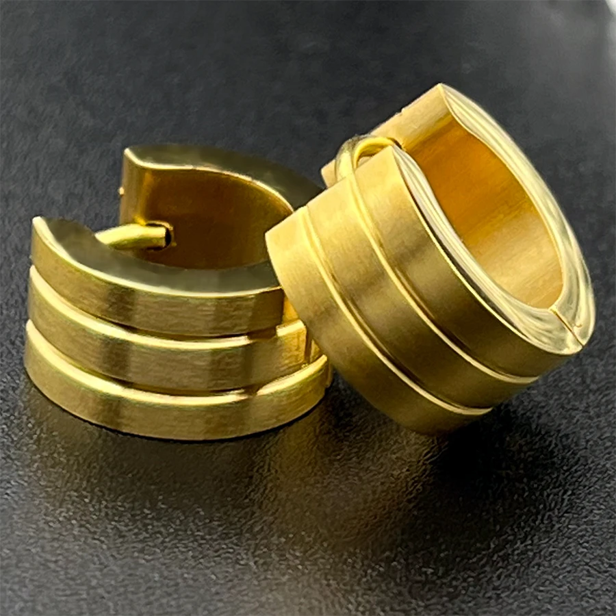 Гипоаллергенные серьги из титановой стали 1 пара