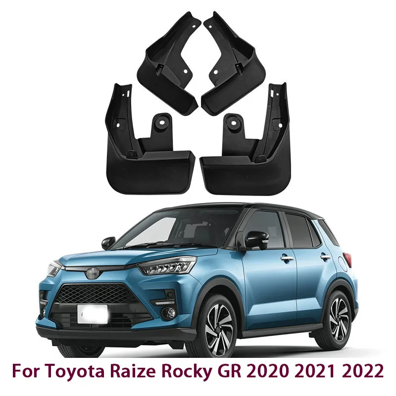 

Mud Flaps For Toyota Raize Rocky GR 2020 2021 2022 Splash Guards Fender MudFlaps Front Rear Mudguards Car Accessories