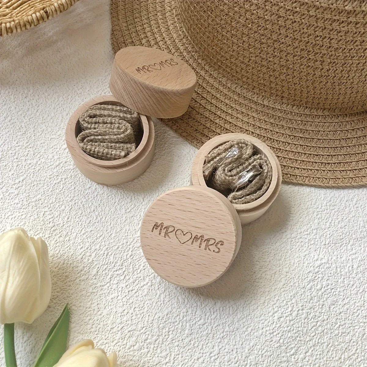 1 шт. деревянное обручальное кольцо Мистер миссис