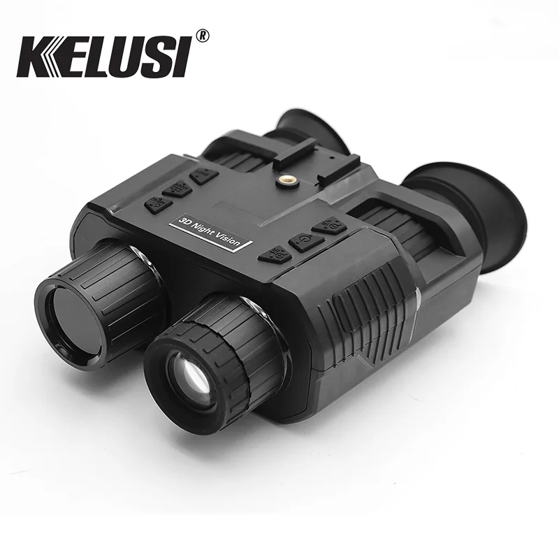 

KELUSI Digital Night Vision Goggles Military Tactical Instrument Hunting K3 Powerful and Long Distance Binoculars Helmet-Mounted