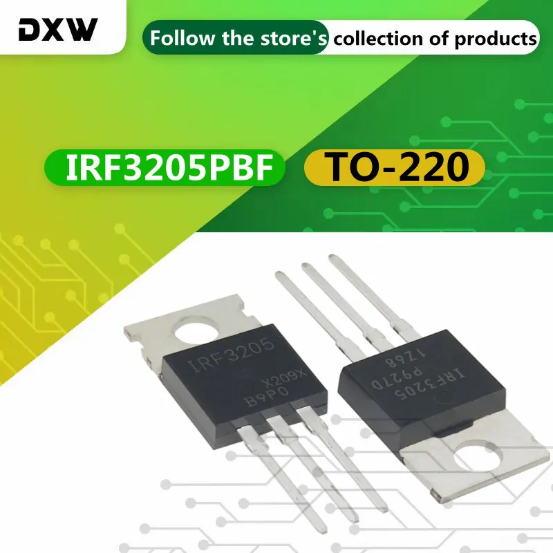 

10-50pcs/Lot IRF3205 IRF3205PBF 55V 110A TO-220 100% New Original