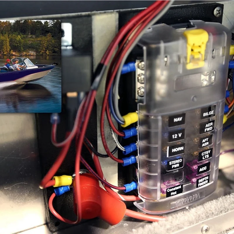 1 шт. блок предохранителей для автомобиля лодки 5026 ST