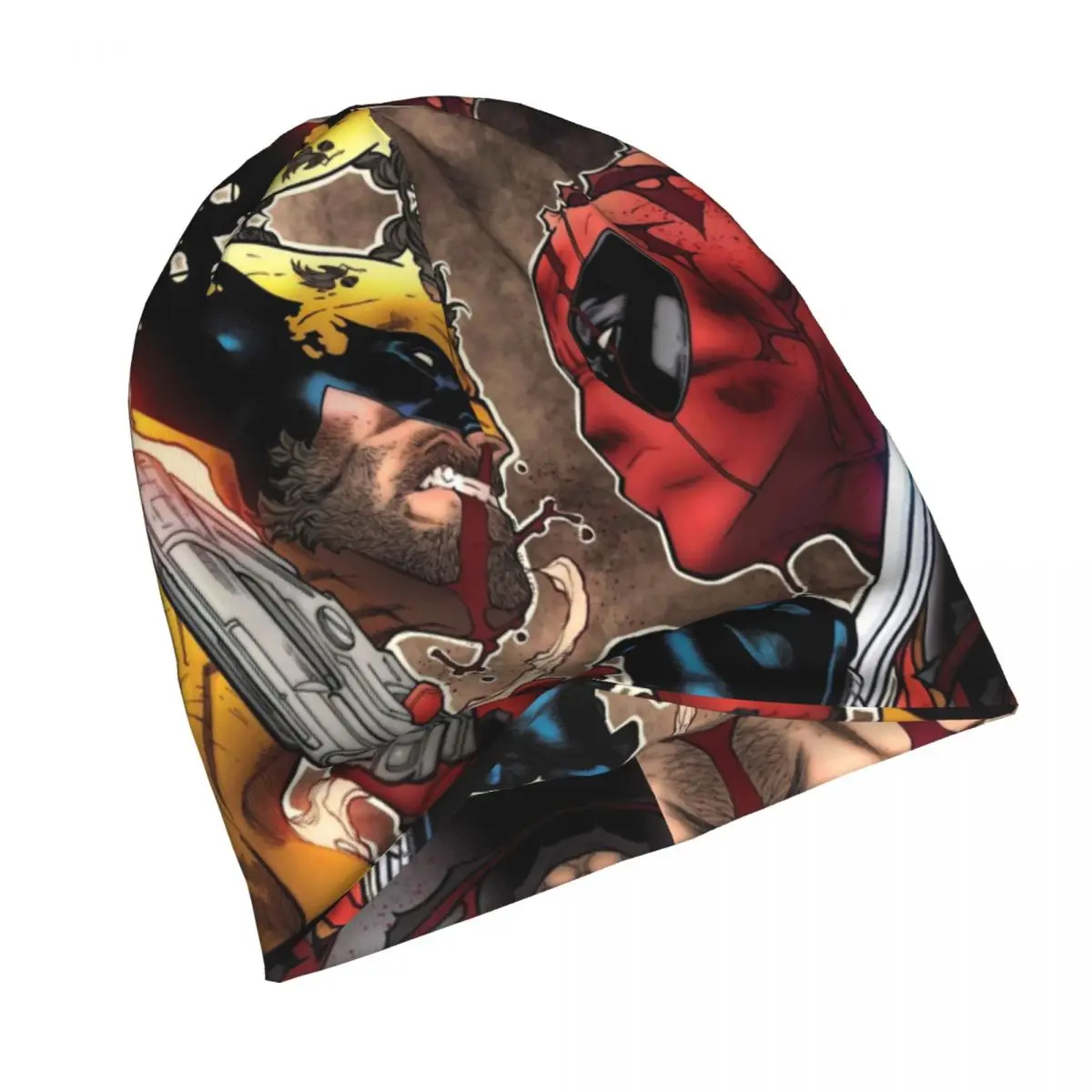 Шапка 2024 осенние и Весенние шапки MARVEL для мужчин женщин черепа Дэдпула Росомаха