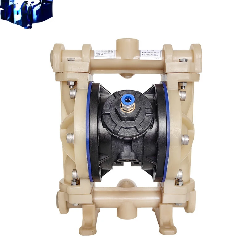 Пневматический диафрагменный насос высококоррозионно-стойкий фторпластиковый