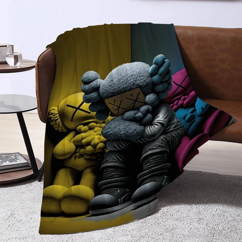 K-kaw-art статуя осеннее одеяло пушистая королевская крышка постельное белье из